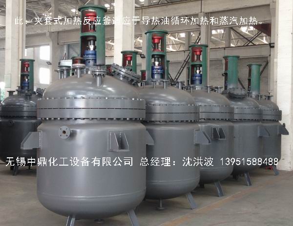 蒸汽加熱反應釜、導熱油循環加熱反應釜 
