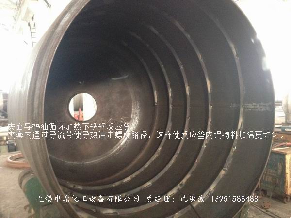 蒸汽加熱反應釜、導熱油循環加熱反應釜 