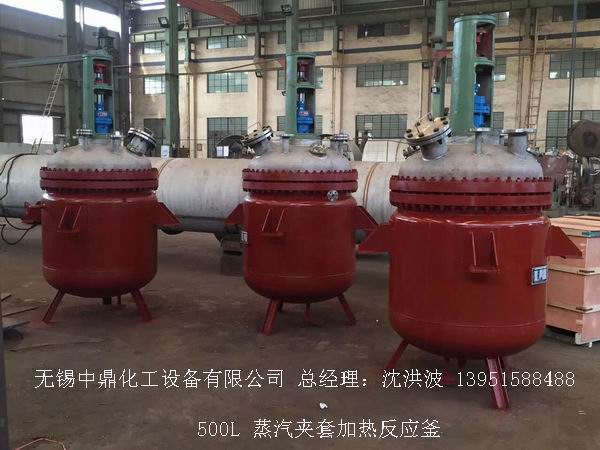 蒸汽加熱反應釜、導熱油循環加熱反應釜 